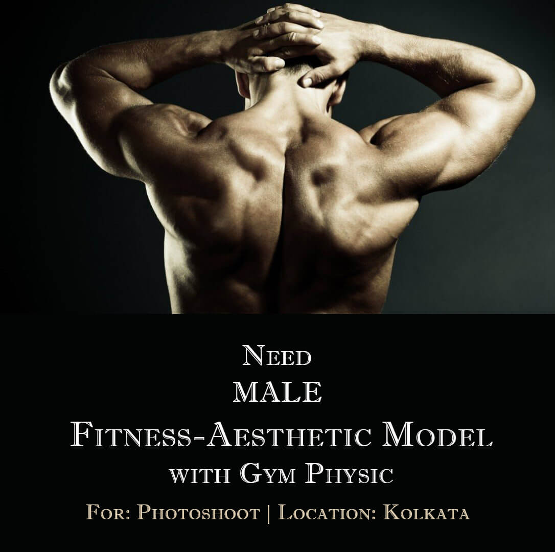 Need  MALE  Fitness-Aesthetic Model with Gym Physic