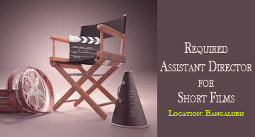 Required assistent director for short films